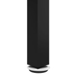 vidaXL Masă de ceai, negru și transparent,70 cm, sticlă securizată vidaXL Masă de ceai, negru și transparent,70 cm, sticlă securizată