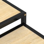 vidaXL Mese de ceai, 2 buc., stejar sonoma, MDF