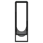 vidaXL Raft de reviste, negru, 35x15x45 cm, oțel vidaXL Raft de reviste, negru, 35x15x45 cm, oțel