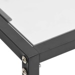 vidaXL Masă consolă, transparent, 160x35x75,5 cm, sticlă securizată vidaXL Masă consolă, transparent, 160x35x75,5 cm, sticlă securizată