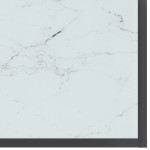 vidaXL Masă consolă, alb, 140x35x75,5 cm, sticlă securizată