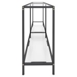 vidaXL Masă consolă, transparent, 180x35x75,5 cm, sticlă securizată vidaXL Masă consolă, transparent, 180x35x75,5 cm, sticlă securizată