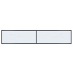 vidaXL Masă consolă,alb, 180x35x75,5 cm, sticlă securizată vidaXL Masă consolă,alb, 180x35x75,5 cm, sticlă securizată