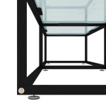 vidaXL Comodă TV, marmură albă, 180x40x40,5 cm, sticlă securizată vidaXL Comodă TV, marmură albă, 180x40x40,5 cm, sticlă securizată