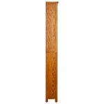 vidaXL Bibliotecă cu 6 rafturi, 52x22x180 cm, lemn masiv de stejar vidaXL Bibliotecă cu 6 rafturi, 52x22x180 cm, lemn masiv de stejar