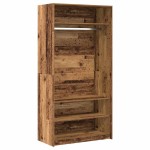 vidaXL Șifonier, lemn vechi, 100 x 50 x 200 cm, lemn prelucrat vidaXL Șifonier, lemn vechi, 100 x 50 x 200 cm, lemn prelucrat