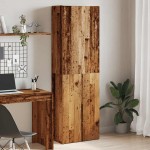 vidaXL Dulap înalt, lemn vechi, 60x32x190 cm, lemn prelucrat vidaXL Dulap înalt, lemn vechi, 60x32x190 cm, lemn prelucrat