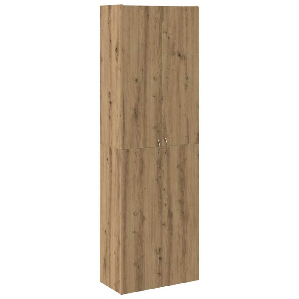 vidaXL Dulap înalt, stejar artizanal, 60x32x190 cm, lemn prelucrat