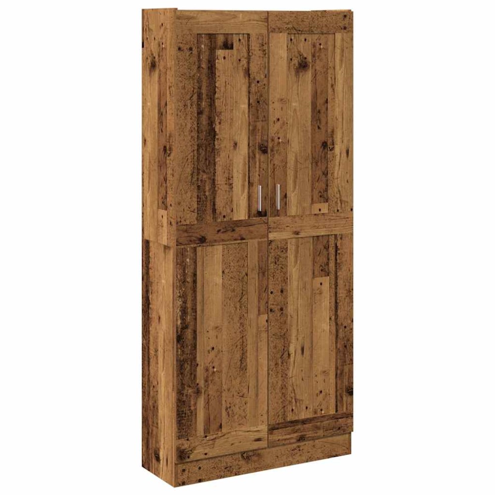 vidaXL Dulap înalt, lemn vechi, 82,5x30,5x185 cm, lemn prelucrat