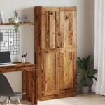 vidaXL Dulap înalt, lemn vechi, 82,5x30,5x185 cm, lemn prelucrat vidaXL Dulap înalt, lemn vechi, 82,5x30,5x185 cm, lemn prelucrat