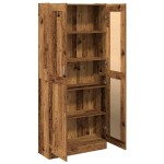 vidaXL Dulap înalt, lemn vechi, 82,5x30,5x185 cm, lemn prelucrat vidaXL Dulap înalt, lemn vechi, 82,5x30,5x185 cm, lemn prelucrat