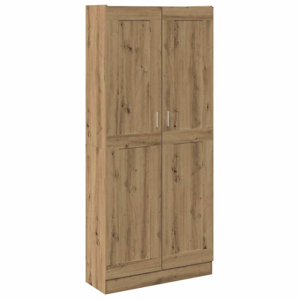 vidaXL Dulap înalt, stejar artizanal, 82,5x30,5x185 cm, lemn prelucrat