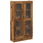 vidaXL Dulap înalt, lemn vechi, 82,5x30,5x150 cm, lemn prelucrat vidaXL Dulap înalt, lemn vechi, 82,5x30,5x150 cm, lemn prelucrat