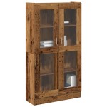 vidaXL Dulap înalt, lemn vechi, 82,5x30,5x150 cm, lemn prelucrat vidaXL Dulap înalt, lemn vechi, 82,5x30,5x150 cm, lemn prelucrat