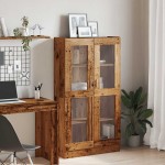 vidaXL Dulap înalt, lemn vechi, 82,5x30,5x150 cm, lemn prelucrat vidaXL Dulap înalt, lemn vechi, 82,5x30,5x150 cm, lemn prelucrat