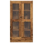 vidaXL Dulap înalt, lemn vechi, 82,5x30,5x150 cm, lemn prelucrat vidaXL Dulap înalt, lemn vechi, 82,5x30,5x150 cm, lemn prelucrat