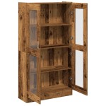 vidaXL Dulap înalt, lemn vechi, 82,5x30,5x150 cm, lemn prelucrat vidaXL Dulap înalt, lemn vechi, 82,5x30,5x150 cm, lemn prelucrat