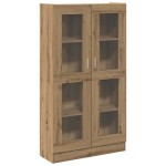 vidaXL Dulap înalt, stejar artizanal, 82,5x30,5x150 cm, lemn prelucrat vidaXL Dulap înalt, stejar artizanal, 82,5x30,5x150 cm, lemn prelucrat