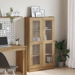 vidaXL Dulap înalt, stejar artizanal, 82,5x30,5x150 cm, lemn prelucrat vidaXL Dulap înalt, stejar artizanal, 82,5x30,5x150 cm, lemn prelucrat
