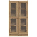 vidaXL Dulap înalt, stejar artizanal, 82,5x30,5x150 cm, lemn prelucrat vidaXL Dulap înalt, stejar artizanal, 82,5x30,5x150 cm, lemn prelucrat