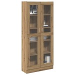 vidaXL Dulap înalt, stejar artizanal, 82,5x30,5x185 cm, lemn prelucrat vidaXL Dulap înalt, stejar artizanal, 82,5x30,5x185 cm, lemn prelucrat