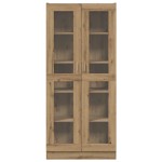 vidaXL Dulap înalt, stejar artizanal, 82,5x30,5x185 cm, lemn prelucrat vidaXL Dulap înalt, stejar artizanal, 82,5x30,5x185 cm, lemn prelucrat