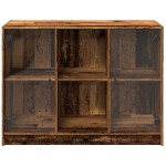 vidaXL Dulap, lemn învechit, 102x37x75,5 cm, lemn prelucrat vidaXL Dulap, lemn învechit, 102x37x75,5 cm, lemn prelucrat