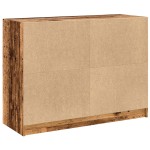 vidaXL Dulap, lemn învechit, 102x37x75,5 cm, lemn prelucrat vidaXL Dulap, lemn învechit, 102x37x75,5 cm, lemn prelucrat