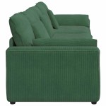 vidaXL Canapea modulară cu perne, verde închis