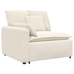 vidaXL Canapea modulară cu perne, crem vidaXL Canapea modulară cu perne, crem