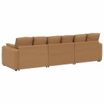vidaXL Canapea modulară cu perne, bej vidaXL Canapea modulară cu perne, bej