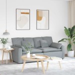 vidaXL Canapea modulară cu perne, gri deschis vidaXL Canapea modulară cu perne, gri deschis