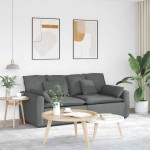vidaXL Canapea modulară cu perne Gri închis vidaXL Canapea modulară cu perne Gri închis