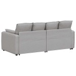 vidaXL Canapea modulară cu perne, gri nor vidaXL Canapea modulară cu perne, gri nor