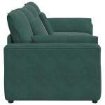 vidaXL Canapea modulară cu perne, verde închis vidaXL Canapea modulară cu perne, verde închis