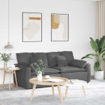 vidaXL Canapea modulară cu perne Gri închis vidaXL Canapea modulară cu perne Gri închis