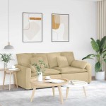 vidaXL Canapea modulară cu perne, gri-verzui vidaXL Canapea modulară cu perne, gri-verzui