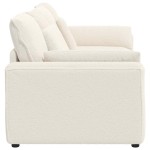vidaXL Canapea modulară cu perne, crem vidaXL Canapea modulară cu perne, crem