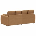 vidaXL Canapea modulară cu perne, bej vidaXL Canapea modulară cu perne, bej
