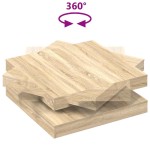 vidaXL Măsuță cafea rotativă 360 grade, stejar sonoma 90x90x34,5 cm vidaXL Măsuță cafea rotativă 360 grade, stejar sonoma 90x90x34,5 cm