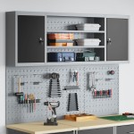 vidaXL Set dulap unelte & panou cârlige de perete, 6 piese negru metal vidaXL Set dulap unelte & panou cârlige de perete, 6 piese negru metal