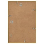 vidaXL Rame foto colaj pentru perete, 5 buc., auriu, 70x90 cm, MDF vidaXL Rame foto colaj pentru perete, 5 buc., auriu, 70x90 cm, MDF