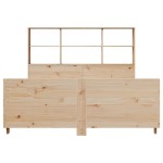 vidaXL Cadru de pat fără saltea, 140x190 cm, lemn masiv de pin