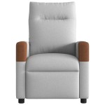 vidaXL Scaun reclinabil electric Cloud Grey Fabric vidaXL Scaun reclinabil electric Cloud Grey Fabric
