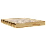 vidaXL Cadru de pat fără saltea 140x200 cm din lemn masiv de stejar vidaXL Cadru de pat fără saltea 140x200 cm din lemn masiv de stejar