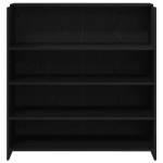 vidaXL Birou de recepție Stejar negru 100x50x103,5 cm Lemn prelucrat