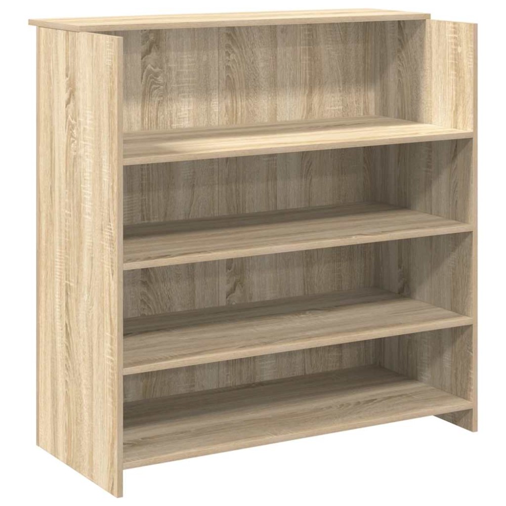 vidaXL Birou de recepție Stejar Sonoma 100x50x103,5 cm Lemn prelucrat