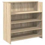 vidaXL Birou de recepție Stejar Sonoma 100x50x103,5 cm Lemn prelucrat