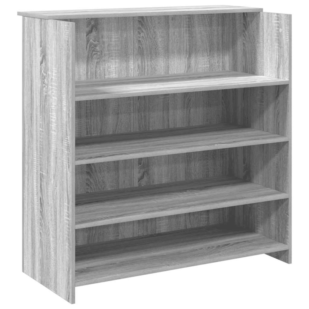 vidaXL Birou de recepție Gri Sonoma 100x50x103,5 cm Lemn prelucrat