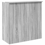 vidaXL Birou de recepție Gri Sonoma 100x50x103,5 cm Lemn prelucrat